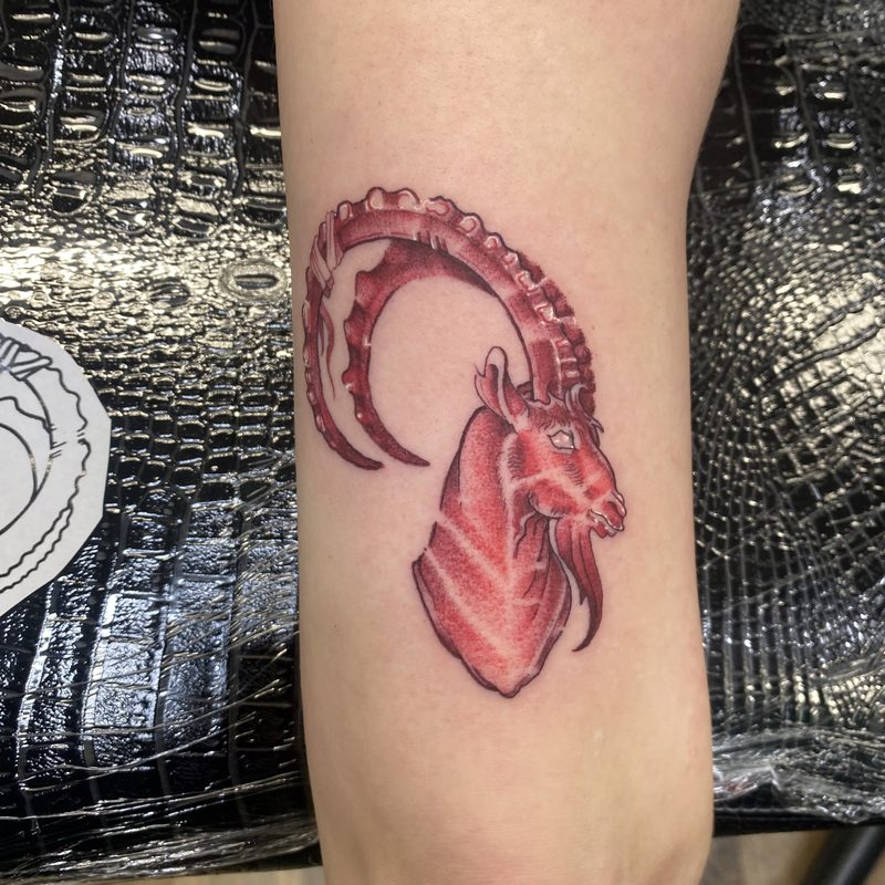 Capricorn tattoo by Morewicked