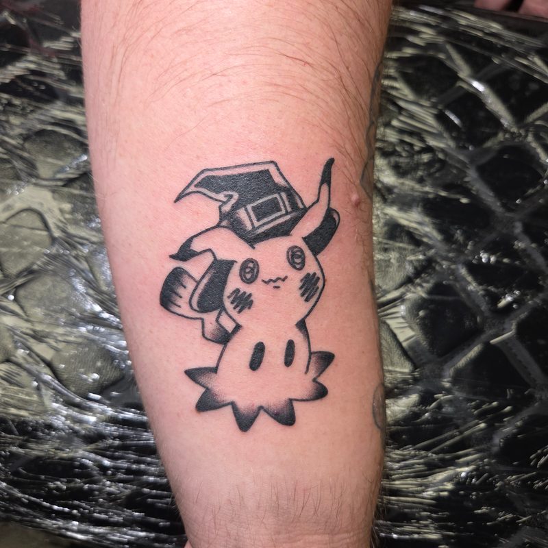 Pikachu tattoo by Tediyama